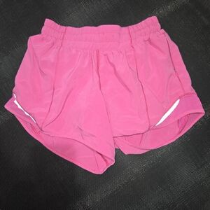 lululemon athletica Hot Pink Running Shorts